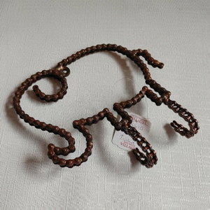 CUTE Elephant Bicycle Chain Coat Rack Dog Leash